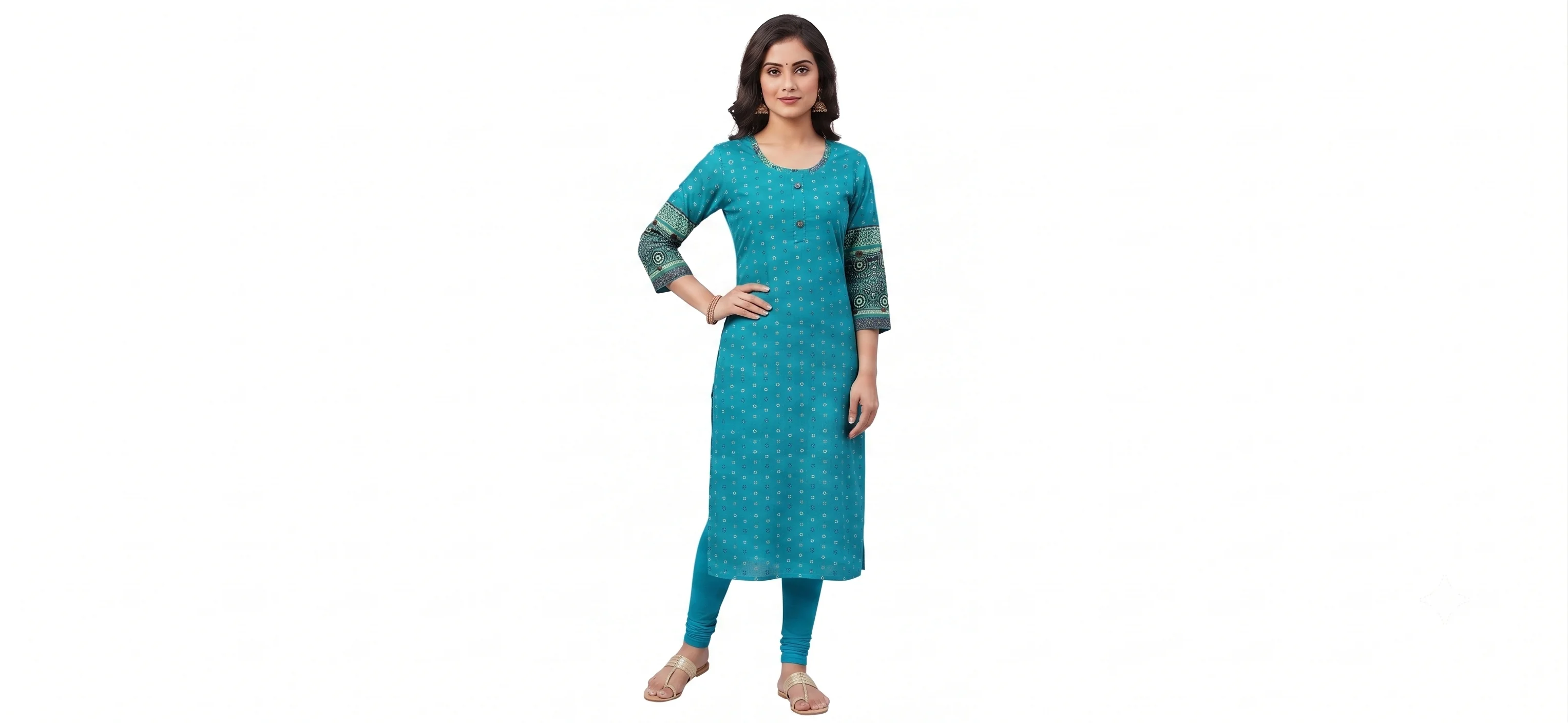 Blue Kurti